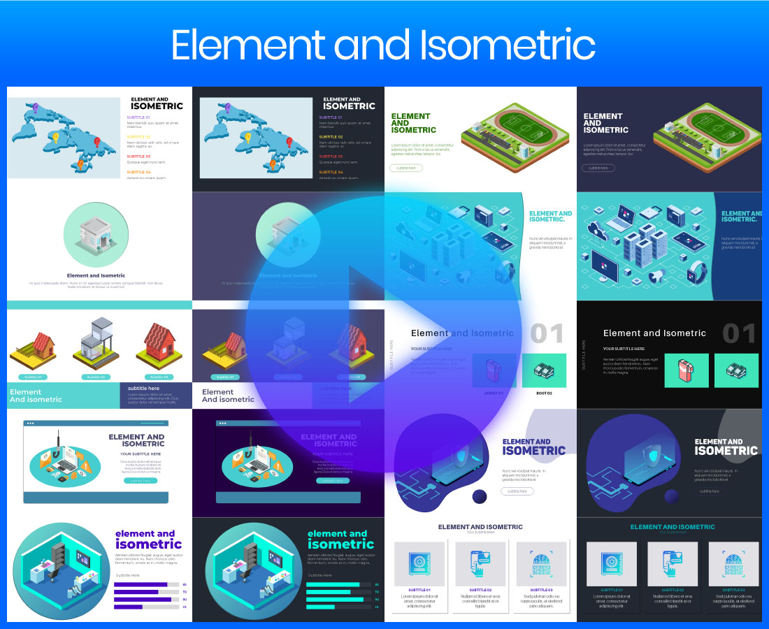 Element and Isometric Power Slide Review: The Ultimate Digital Animation Slides Cloud Library