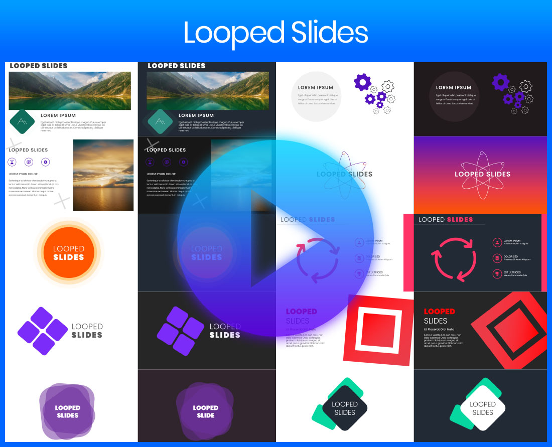 Looped Slides Power Slide Review: The Ultimate Digital Animation Slides Cloud Library