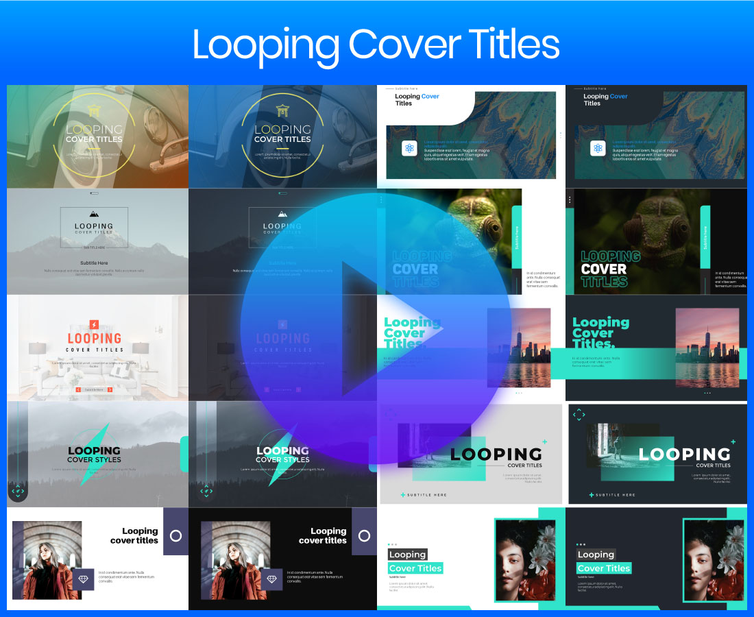 Looping Cover Titles Power Slide Review: The Ultimate Digital Animation Slides Cloud Library