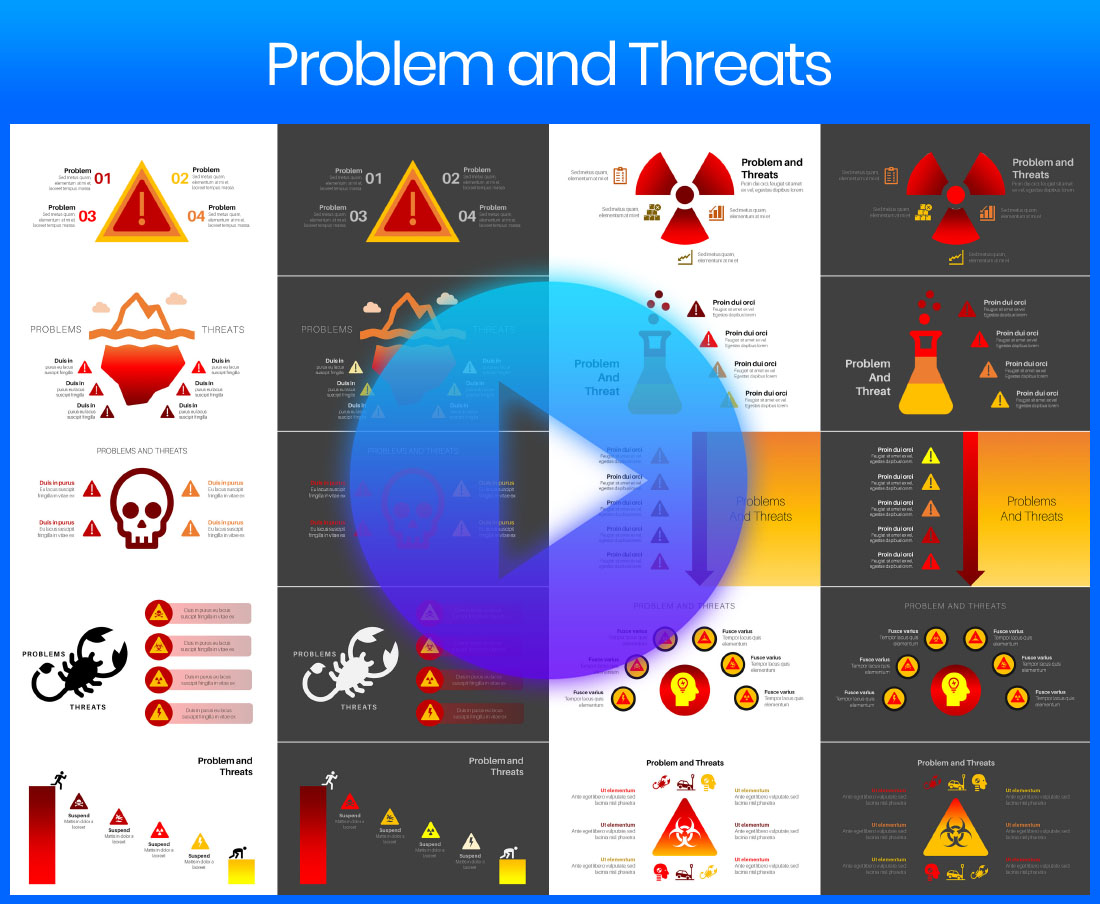 Problem and Threats Power Slide Review: The Ultimate Digital Animation Slides Cloud Library