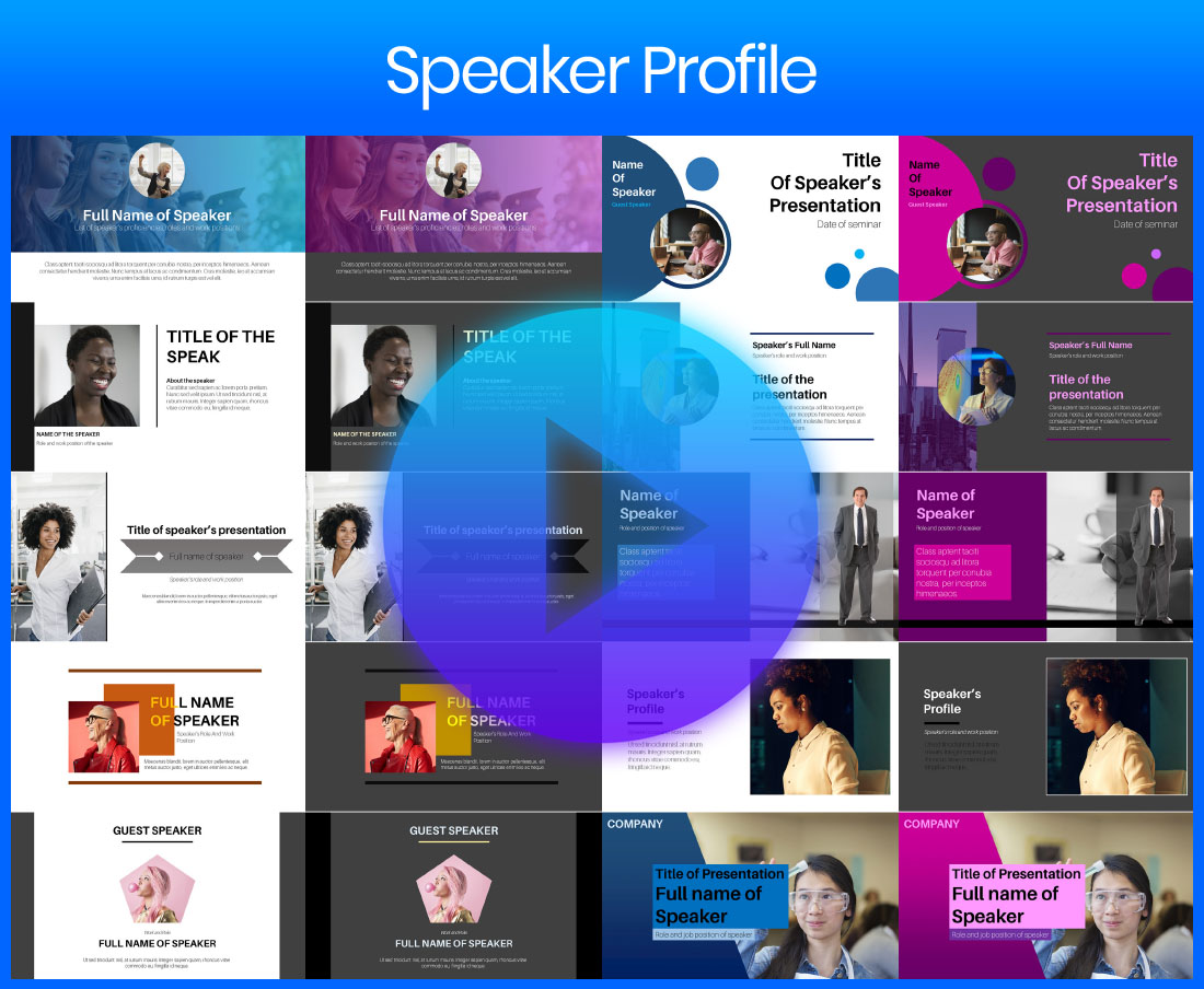 Speaker Profile Power Slide Review: The Ultimate Digital Animation Slides Cloud Library