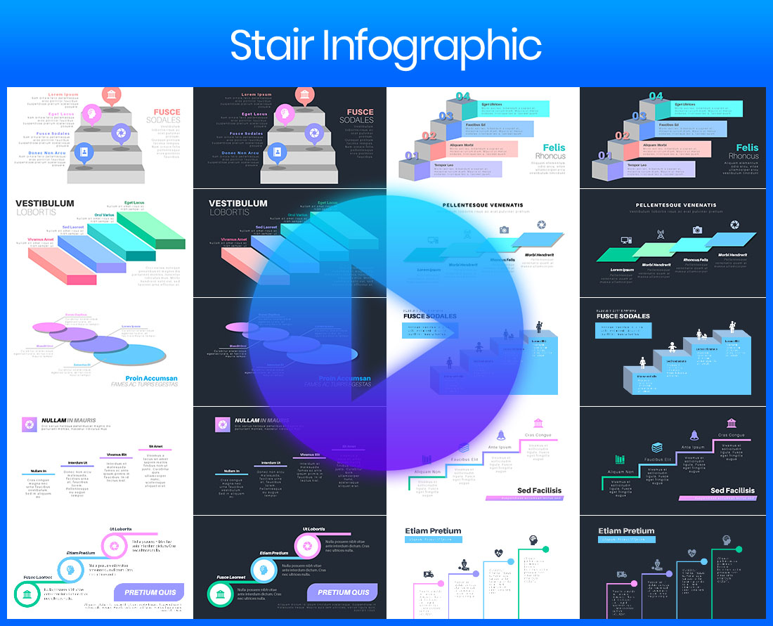 Stair Infographic Power Slide Review: The Ultimate Digital Animation Slides Cloud Library
