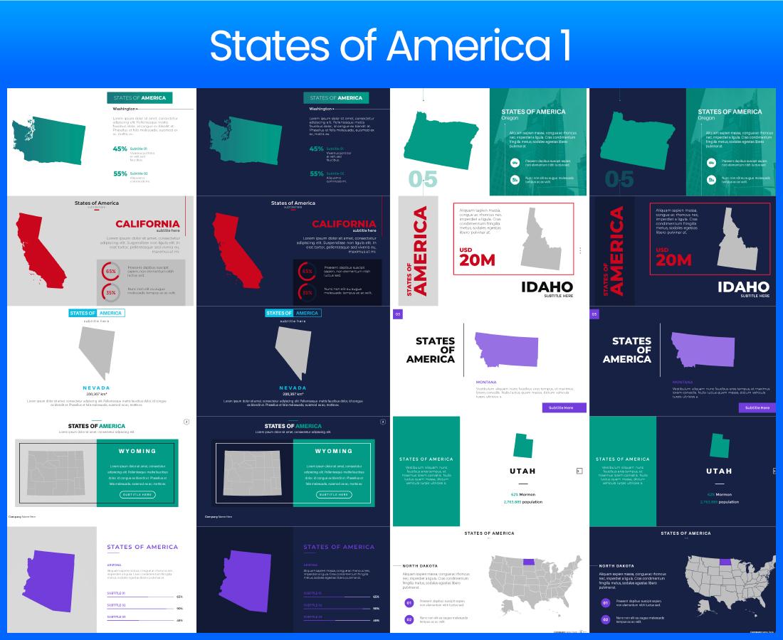 States Of America 1 Power Slide Review: The Ultimate Digital Animation Slides Cloud Library