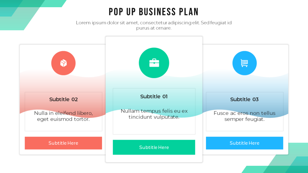 pop up store business plan